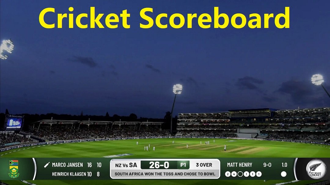 Cricket Scoreboard