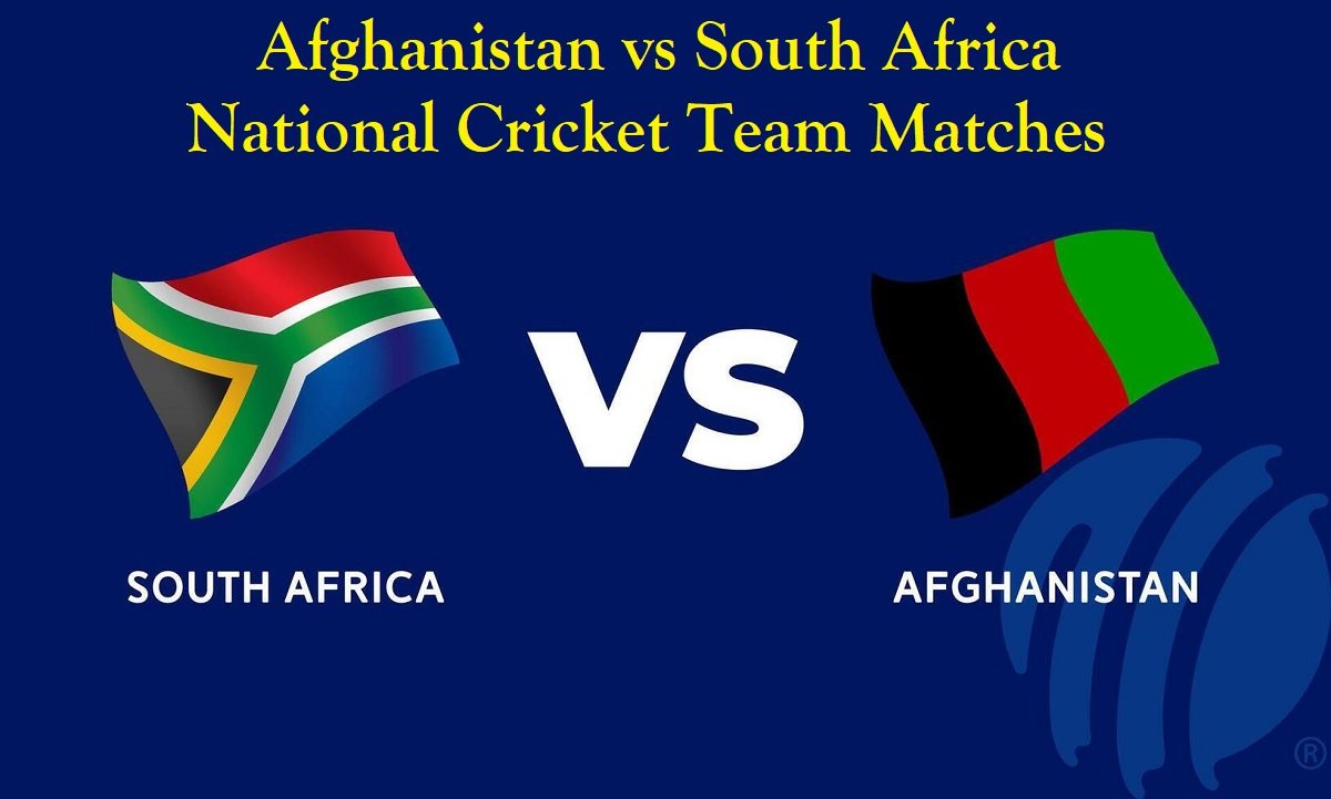 Afghanistan national cricket team vs South Africa national cricket team matches