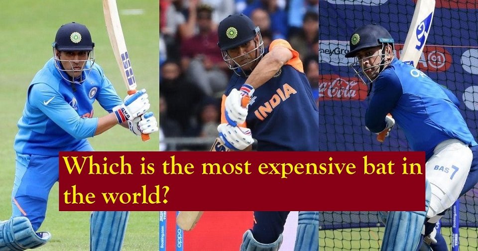 Which is the most expensive bat in the world?
