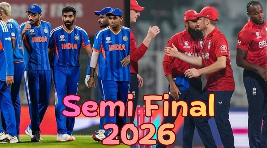 India vs England Semi Final 2026