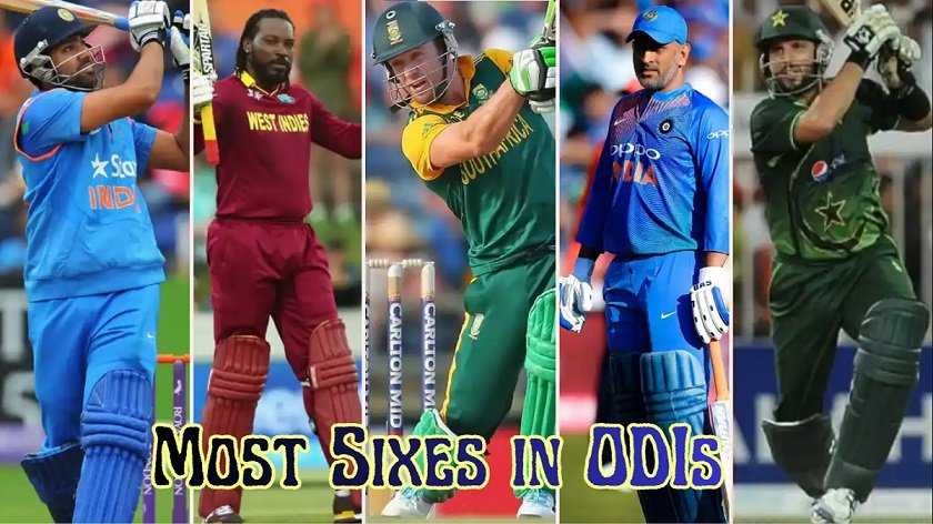 Most Sixes in ODIs