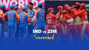 India National Cricket Team vs Zimbabwe National Cricket Team Match Scorecard: Full Match Analysis, Records & Statistics