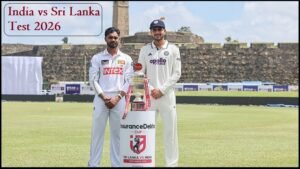 India vs Sri Lanka Test 2026: Schedule, Results, Squads, Scorecard and Full Series Details